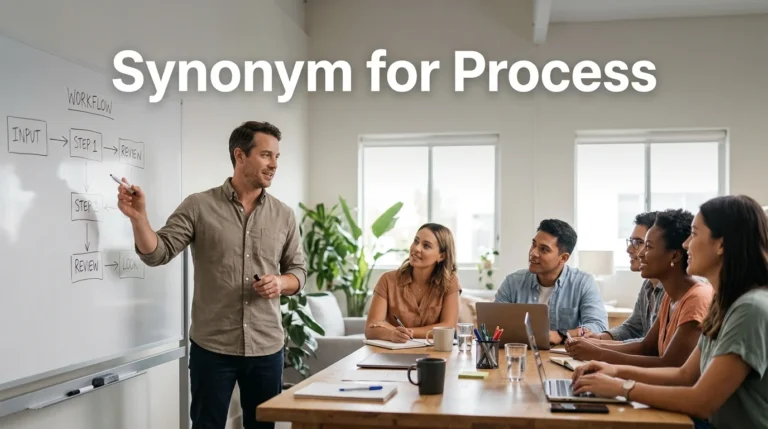 synonym for process
