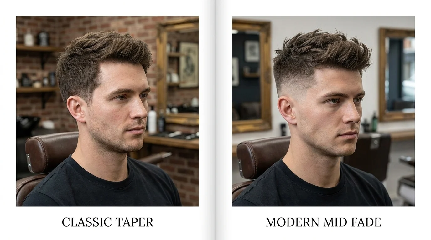 taper vs fade