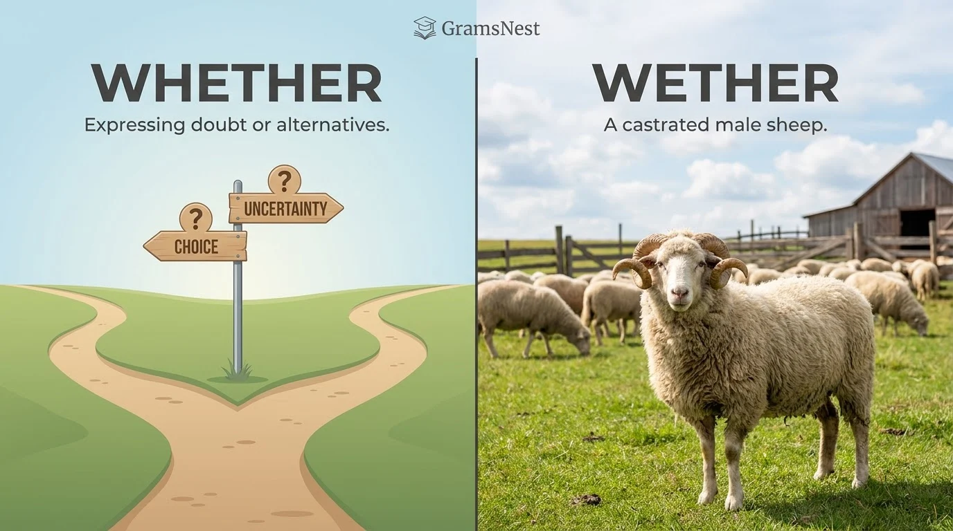 whether or wether